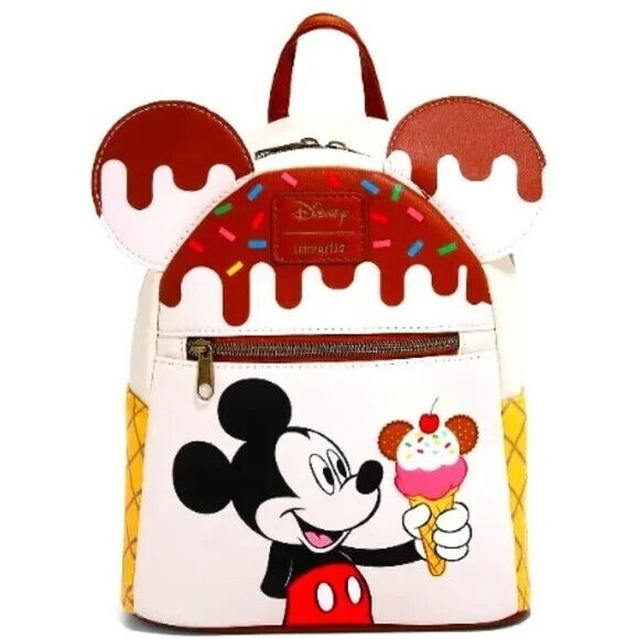 Loungefly Handbags - Loungefly‎ Disney Mickey Mouse Ice Cream Mini Backpack